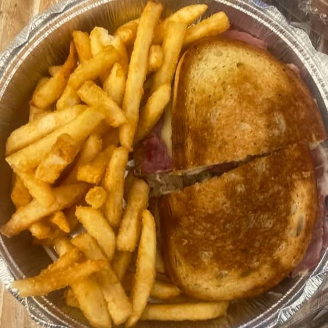 Classic Reuben Sandwich.